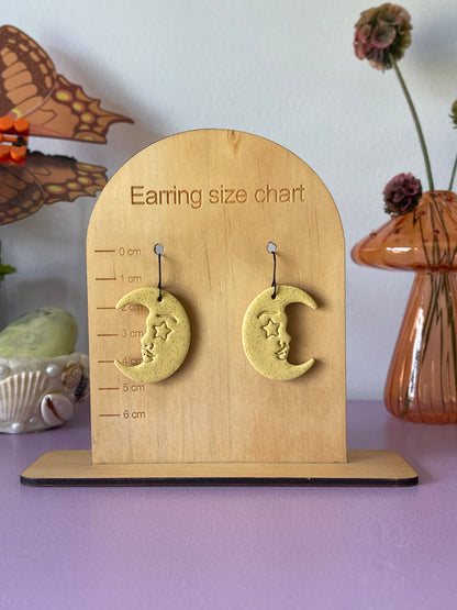 'Crescent Moon' Dangle