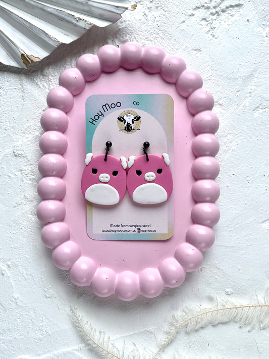 'Pig Squishmallow' Dangle