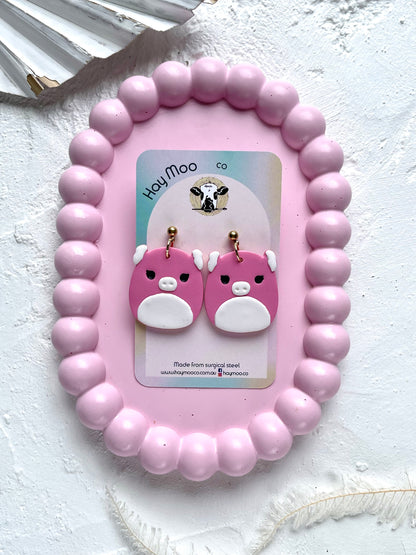 'Pig Squishmallow' Dangle