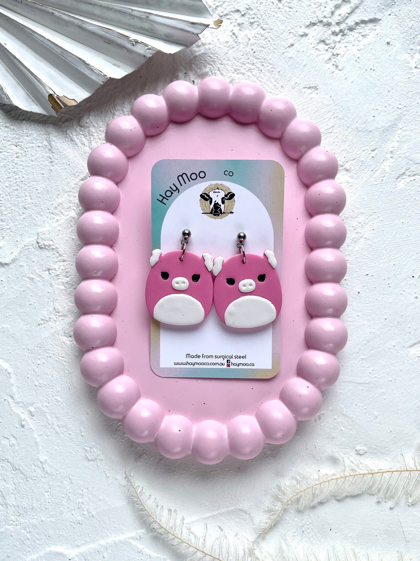 'Pig Squishmallow' Dangle