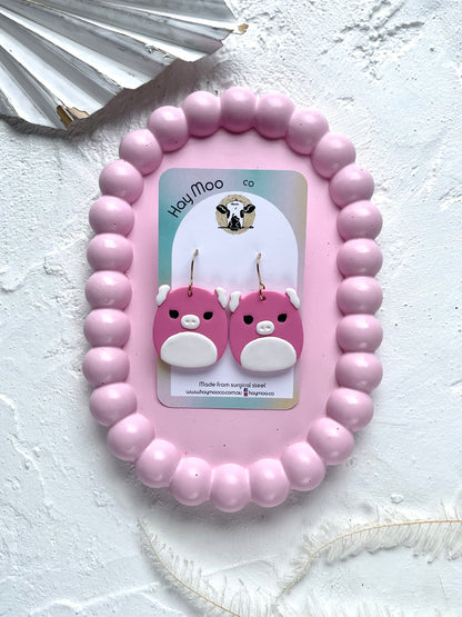 'Pig Squishmallow' Dangle