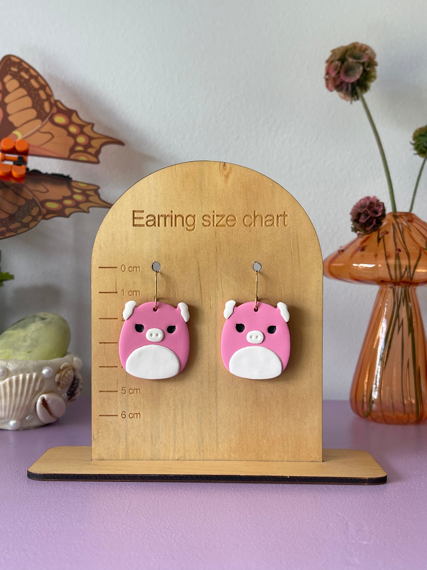 'Pig Squishmallow' Dangle
