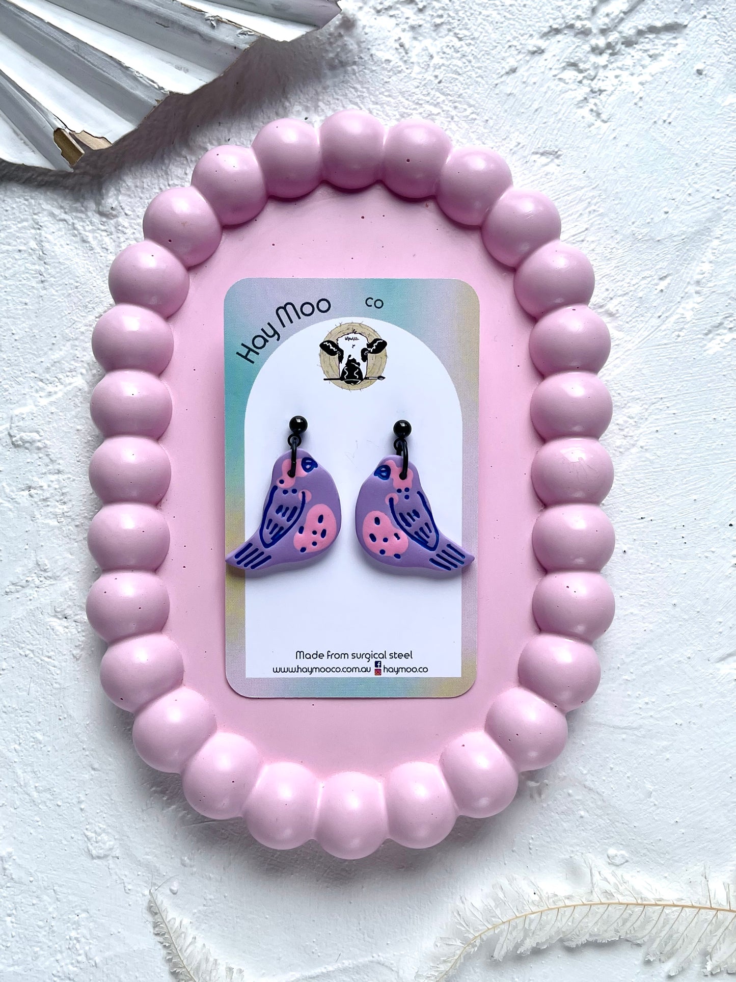 'Purple Bird' Dangle