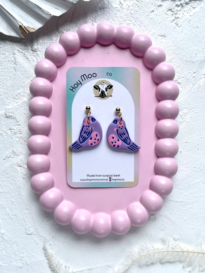 'Purple Bird' Dangle