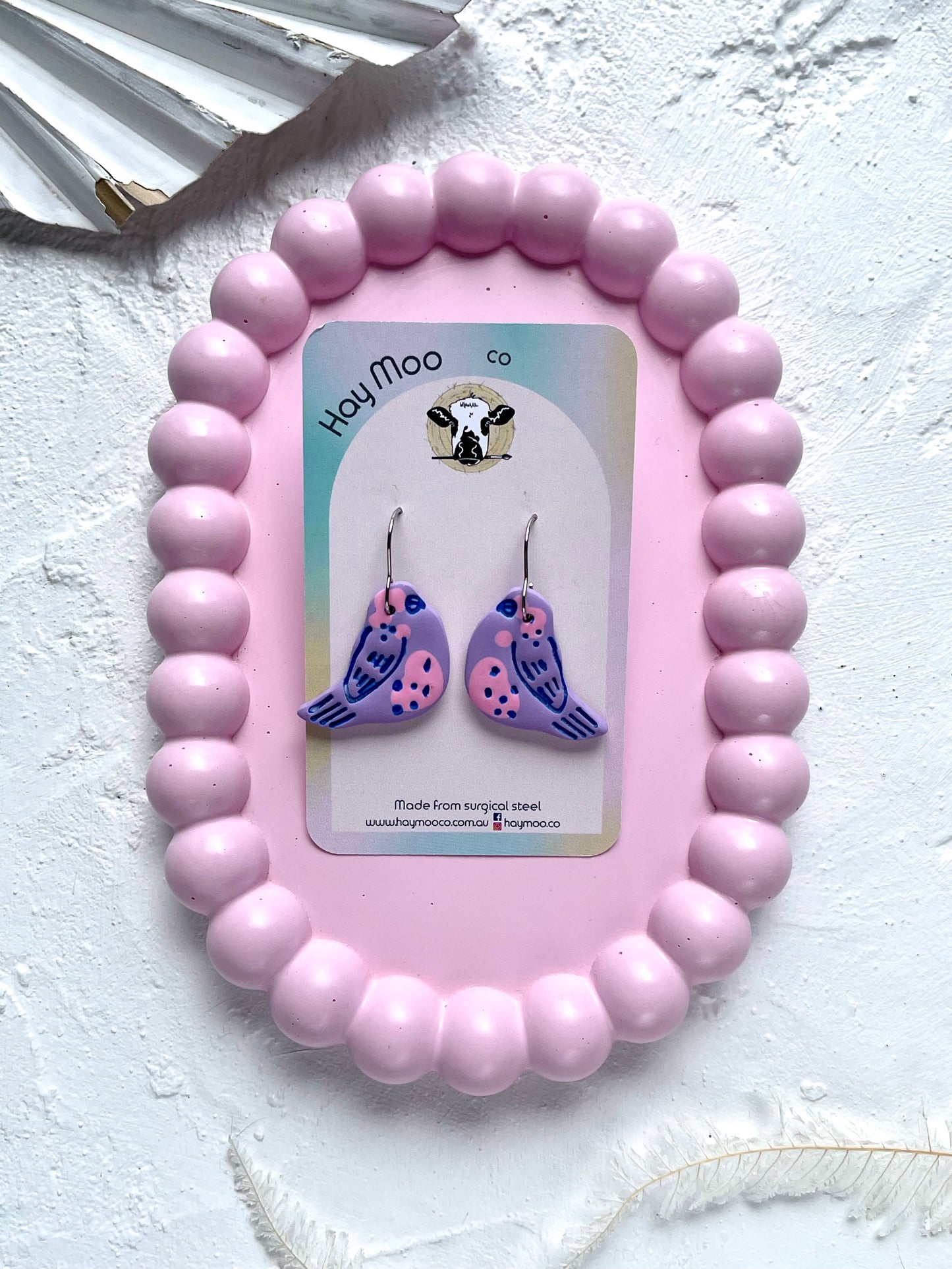 'Purple Bird' Dangle