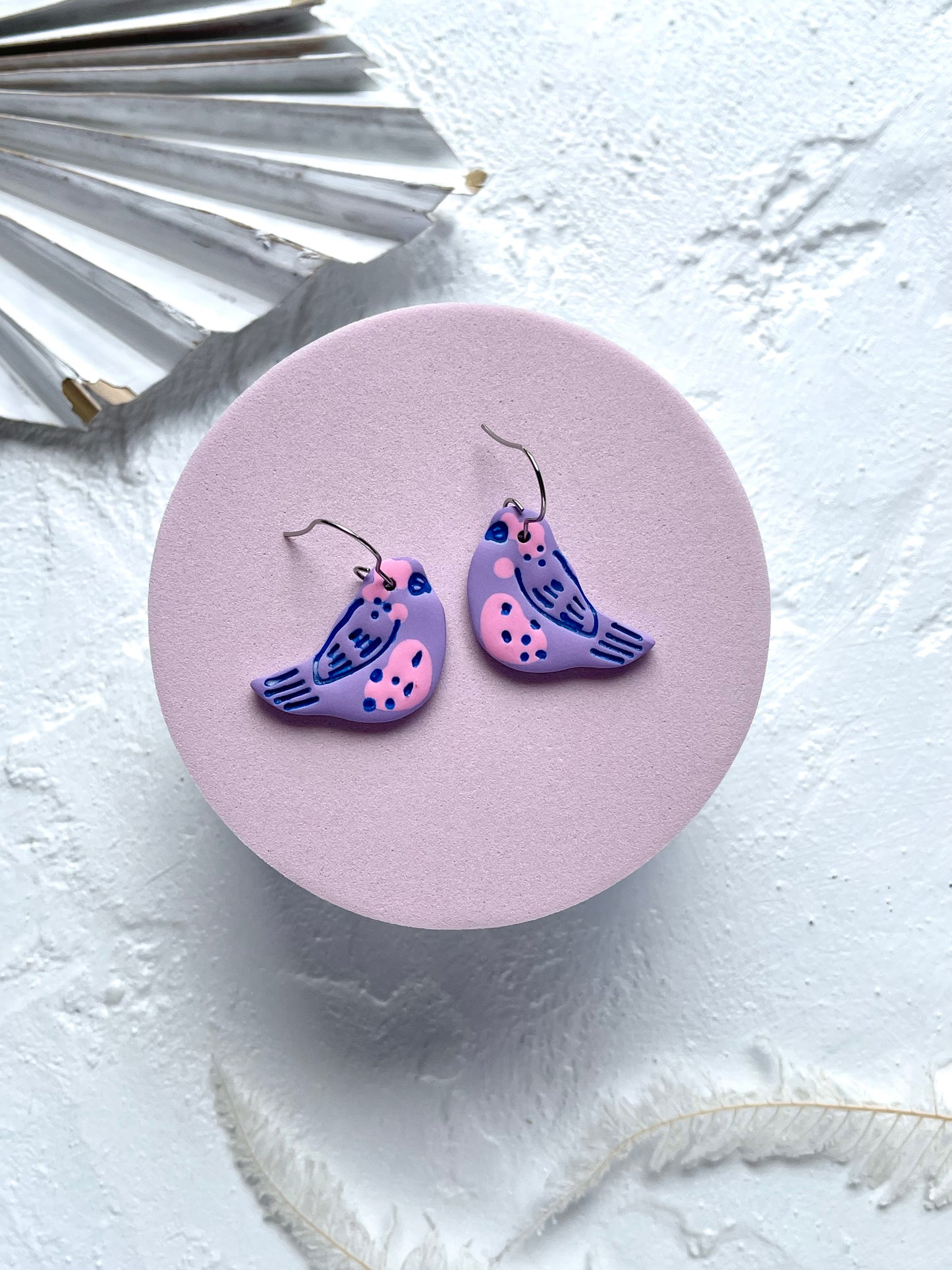 'Purple Bird' Dangle