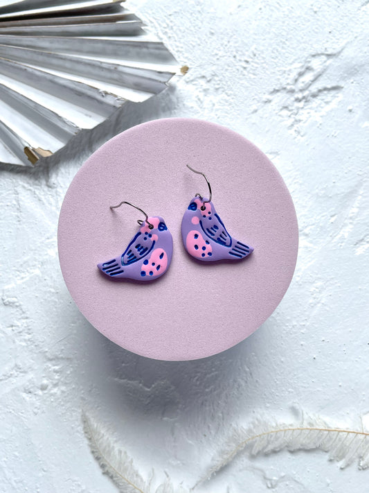 'Purple Bird' Dangle