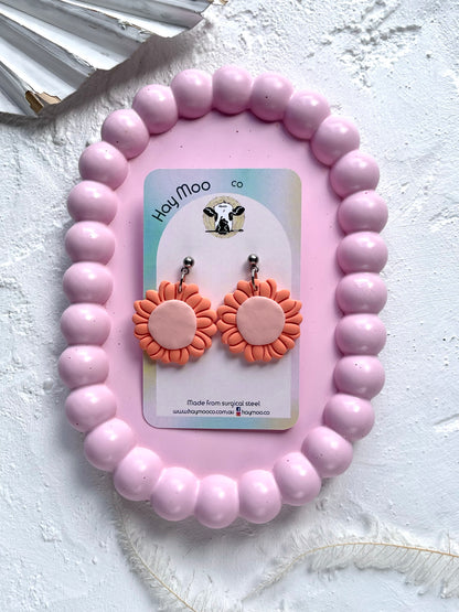 'Peach Flower' Dangle