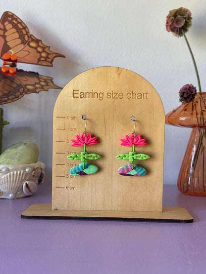 'Flower Vase Stack' Dangle
