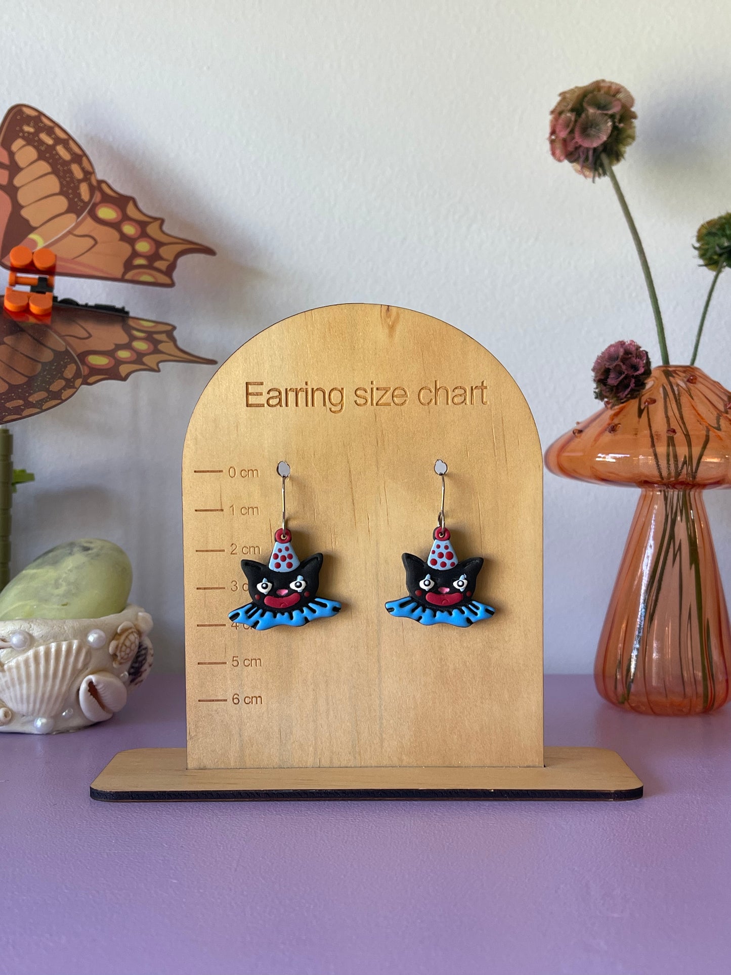 'Clown Cat' Dangle