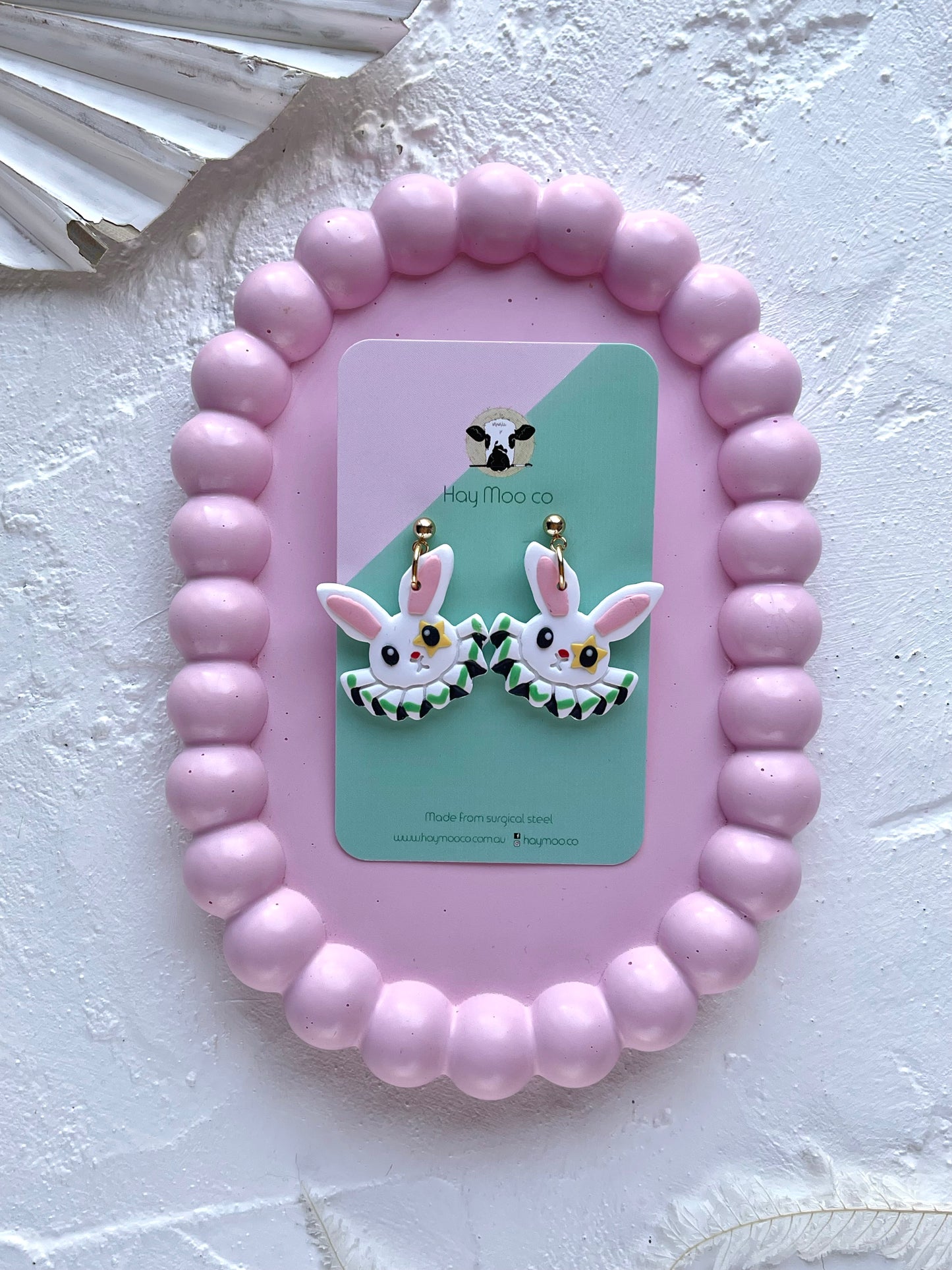 'Clown Rabbit' Dangle