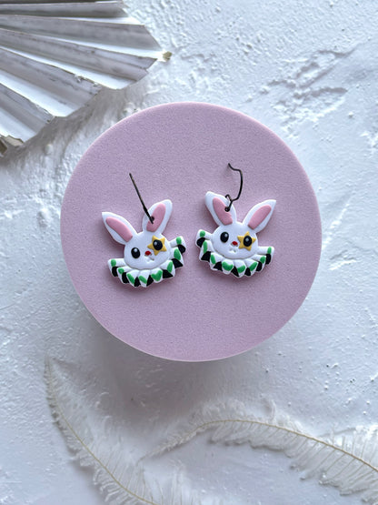 'Clown Rabbit' Dangle