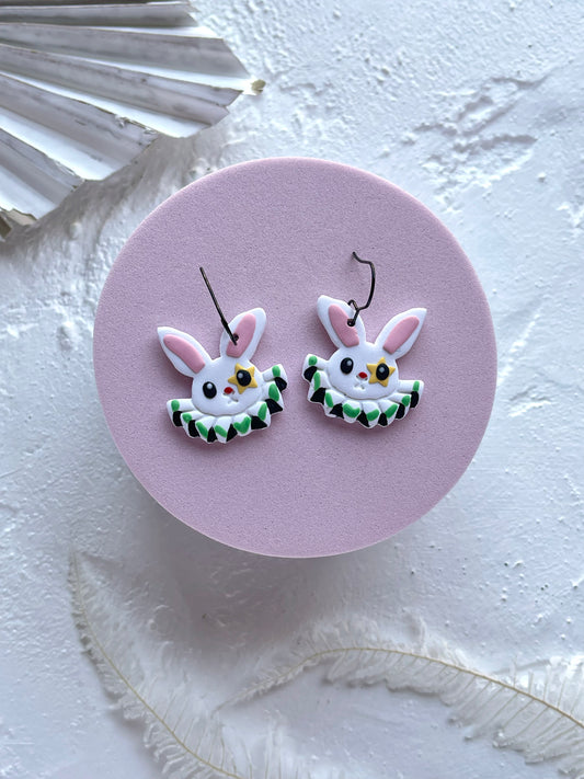 'Clown Rabbit' Dangle