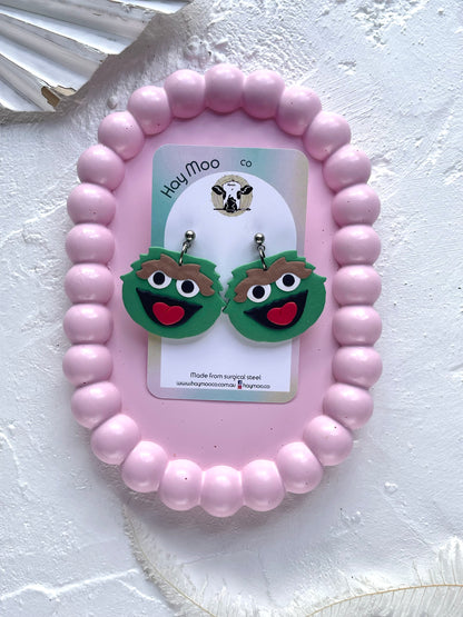 'Oscar the Grouch' Dangle