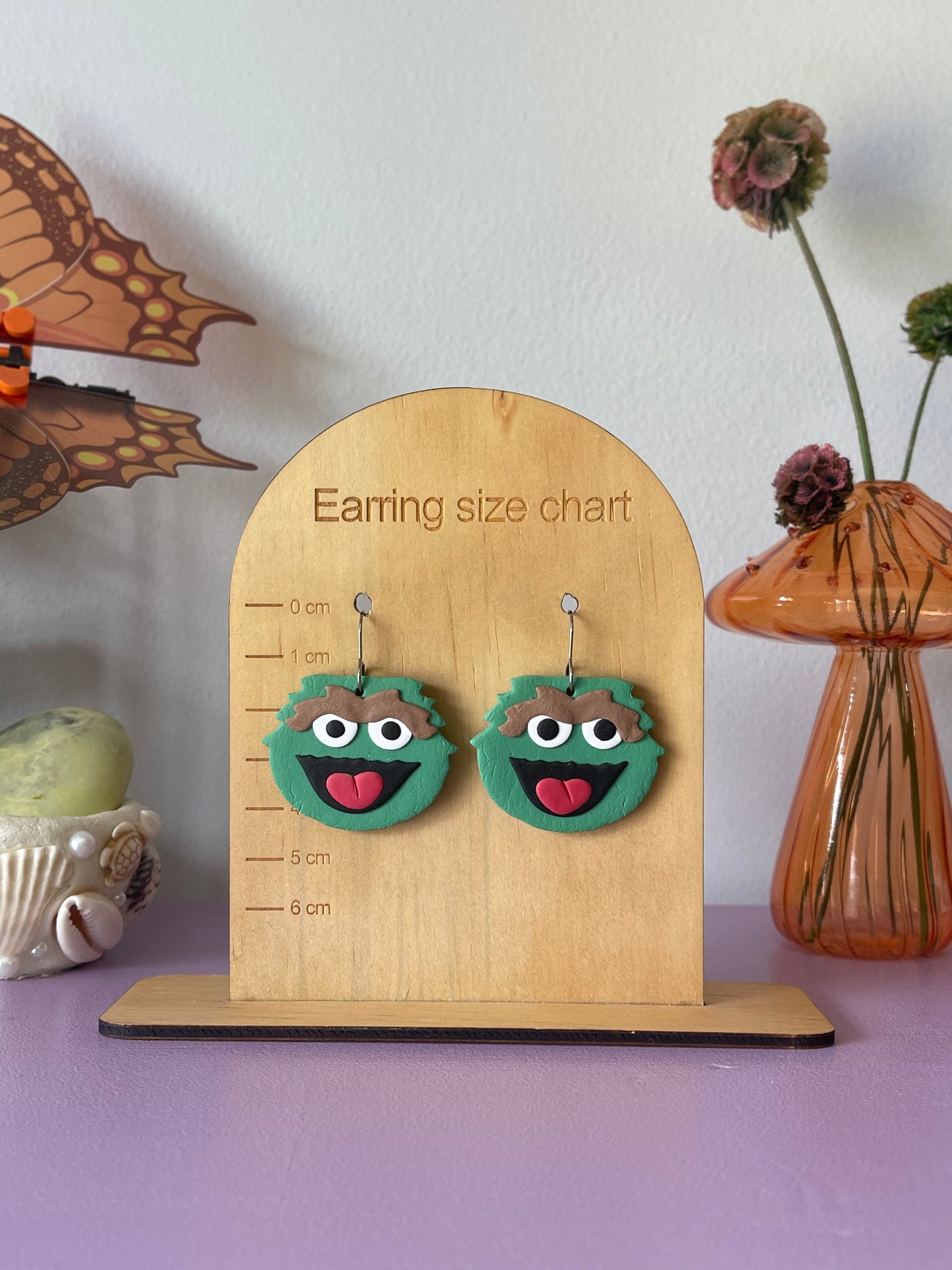 'Oscar the Grouch' Dangle