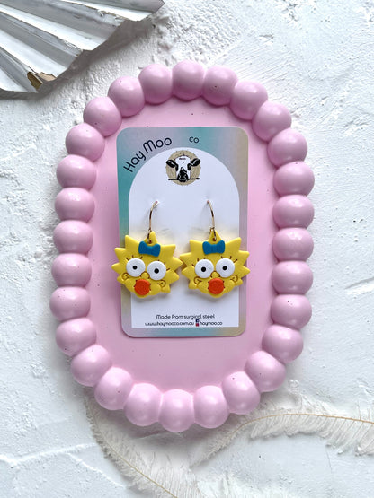 'Maggie Simpson' Dangle