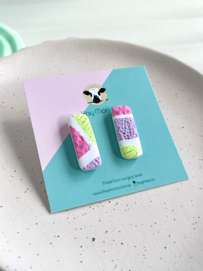 'Patches' Rectangle Stud