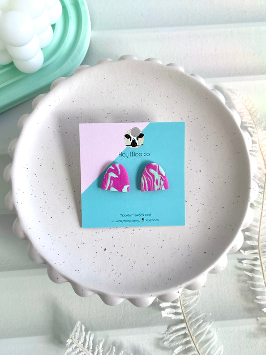 'Pretty in Pink' Arch Stud
