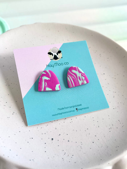 'Pretty in Pink' Arch Stud