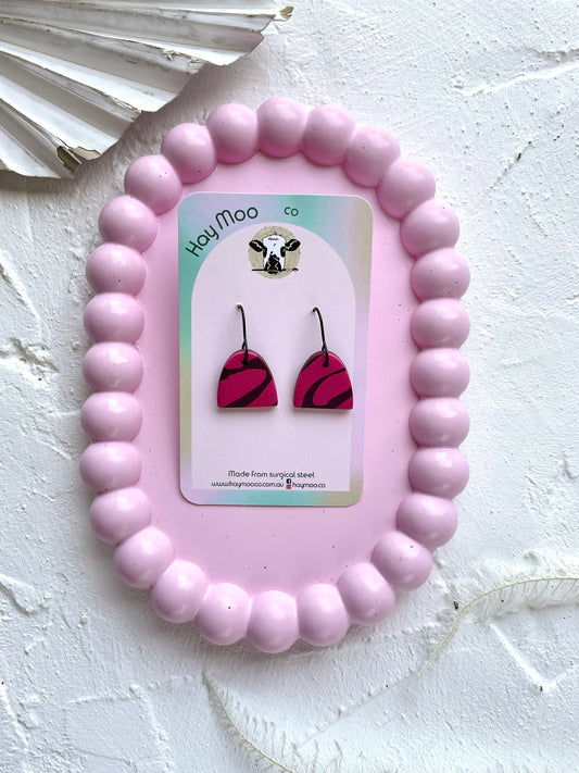 'Berry Blossom' Small Arch Dangle