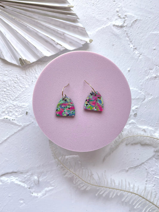 'Funfetti' Small Arch Dangle