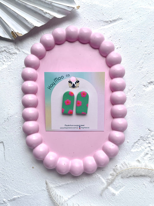 'Pink Petals' Arch stud