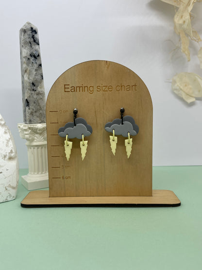 'Storm' Lightning Cloud Dangle