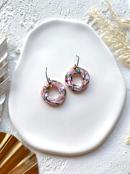 'Neapolitan Donut' Dangles