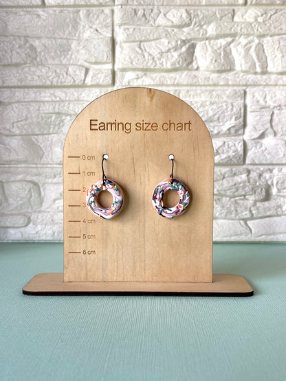 'Neapolitan Donut' Dangles