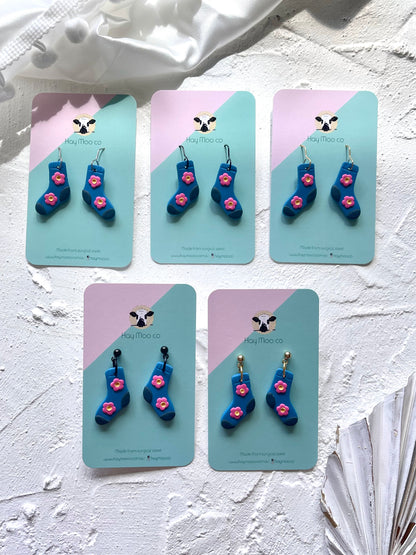 'Flower Socks' Dangle
