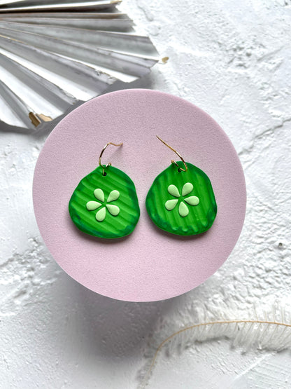 'Cucumber Slice' Dangle