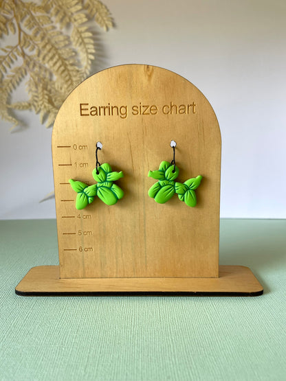 'Balloon Dog' Green Dangle