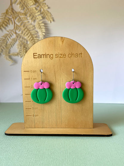 'Barrel Cactus' Dangle