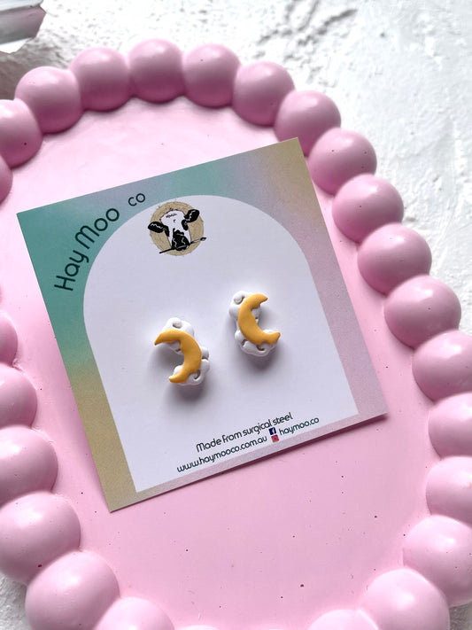 'Moon Cloud' Stud