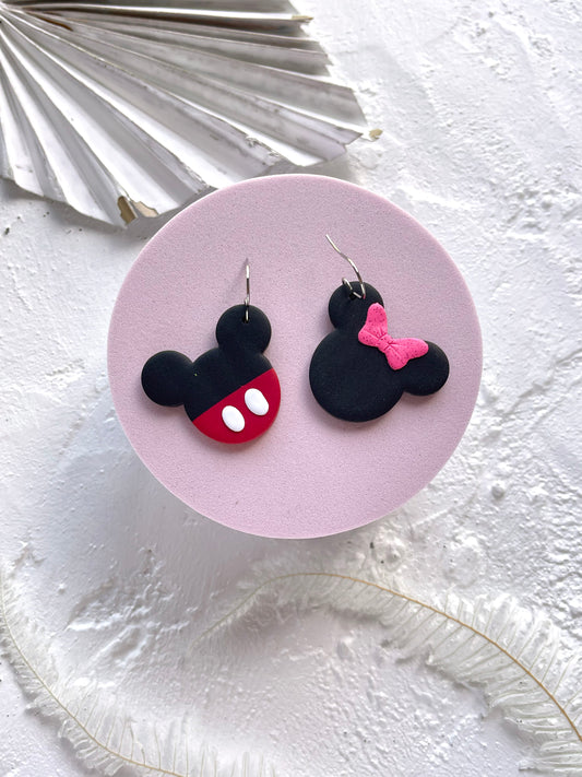 'Mickey & Minnie' Dangle
