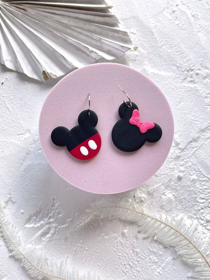 'Mickey & Minnie' Dangle