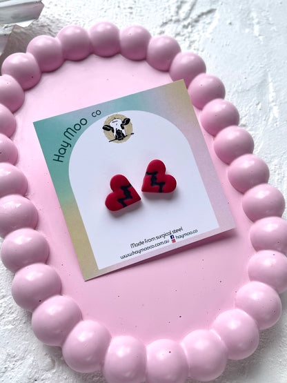 'Heart Beat' Stud