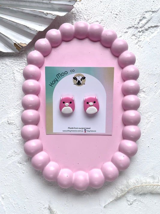 'Pig Squishmallow' Stud