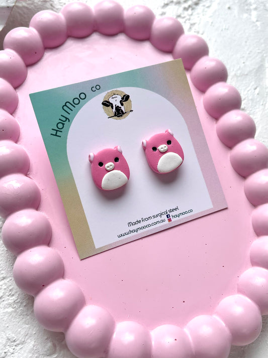 'Pig Squishmallow' Stud