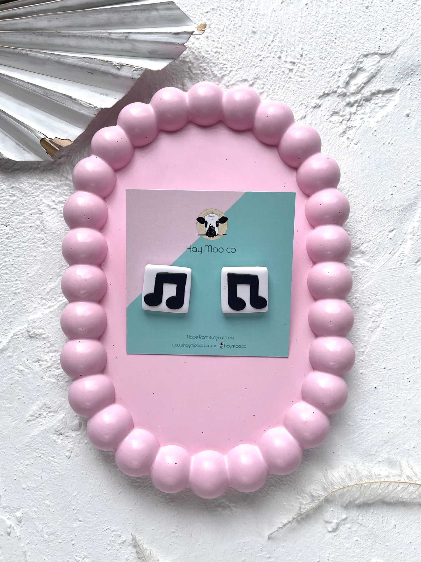 'Music Note' Stud