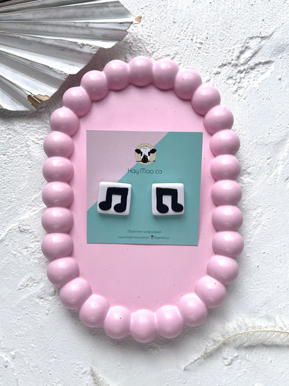 'Music Note' Stud
