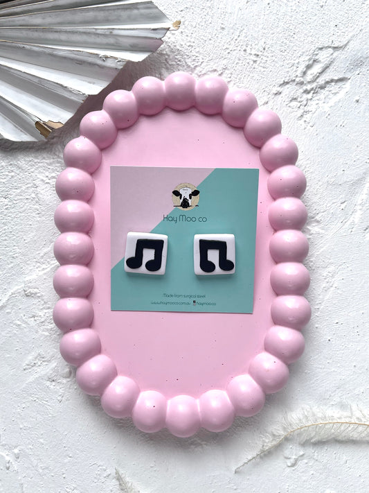 'Music Note' Stud