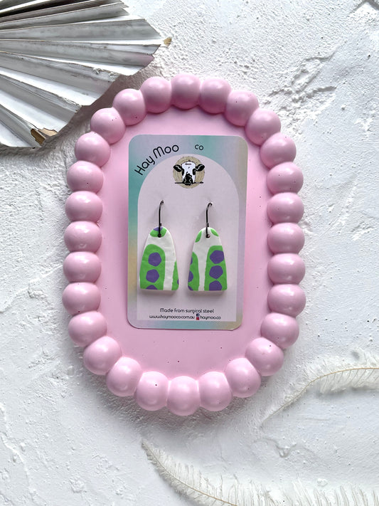 'Violet Bloom' Arch Dangle