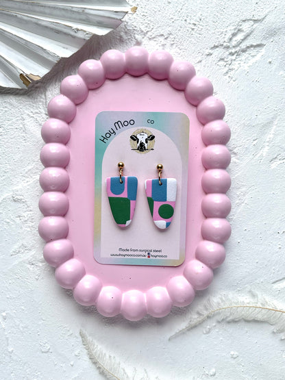 'Pastel Patch' Arch Dangle
