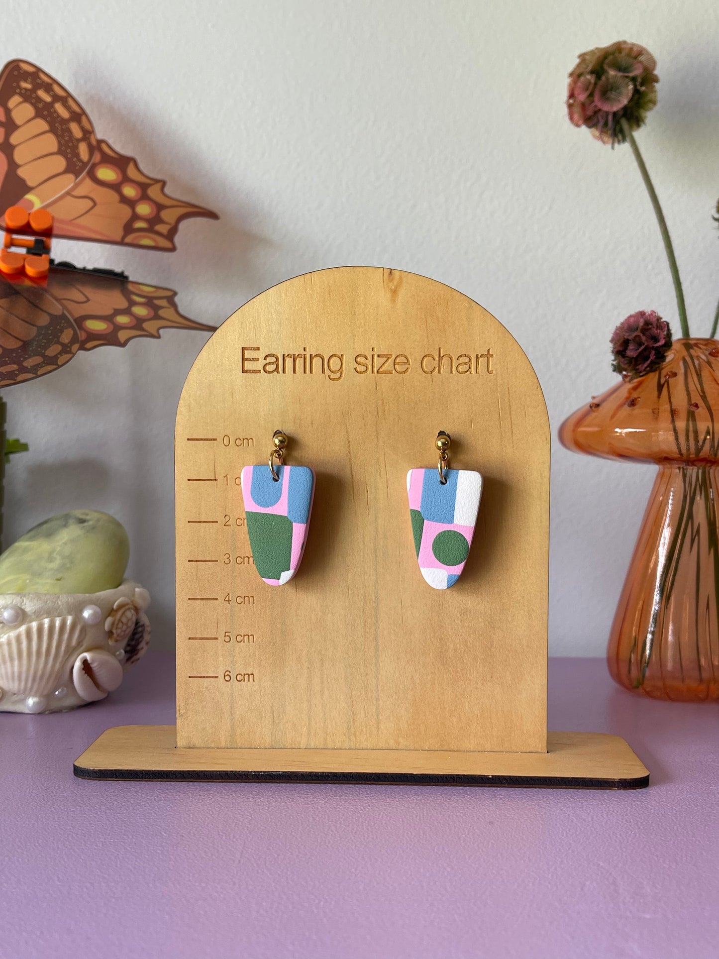 'Pastel Patch' Arch Dangle