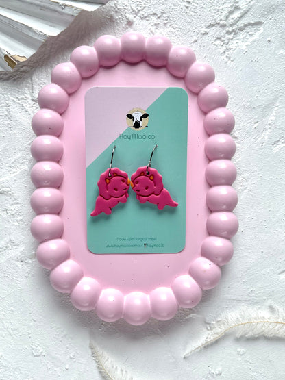 'Pink Dino' Dangle