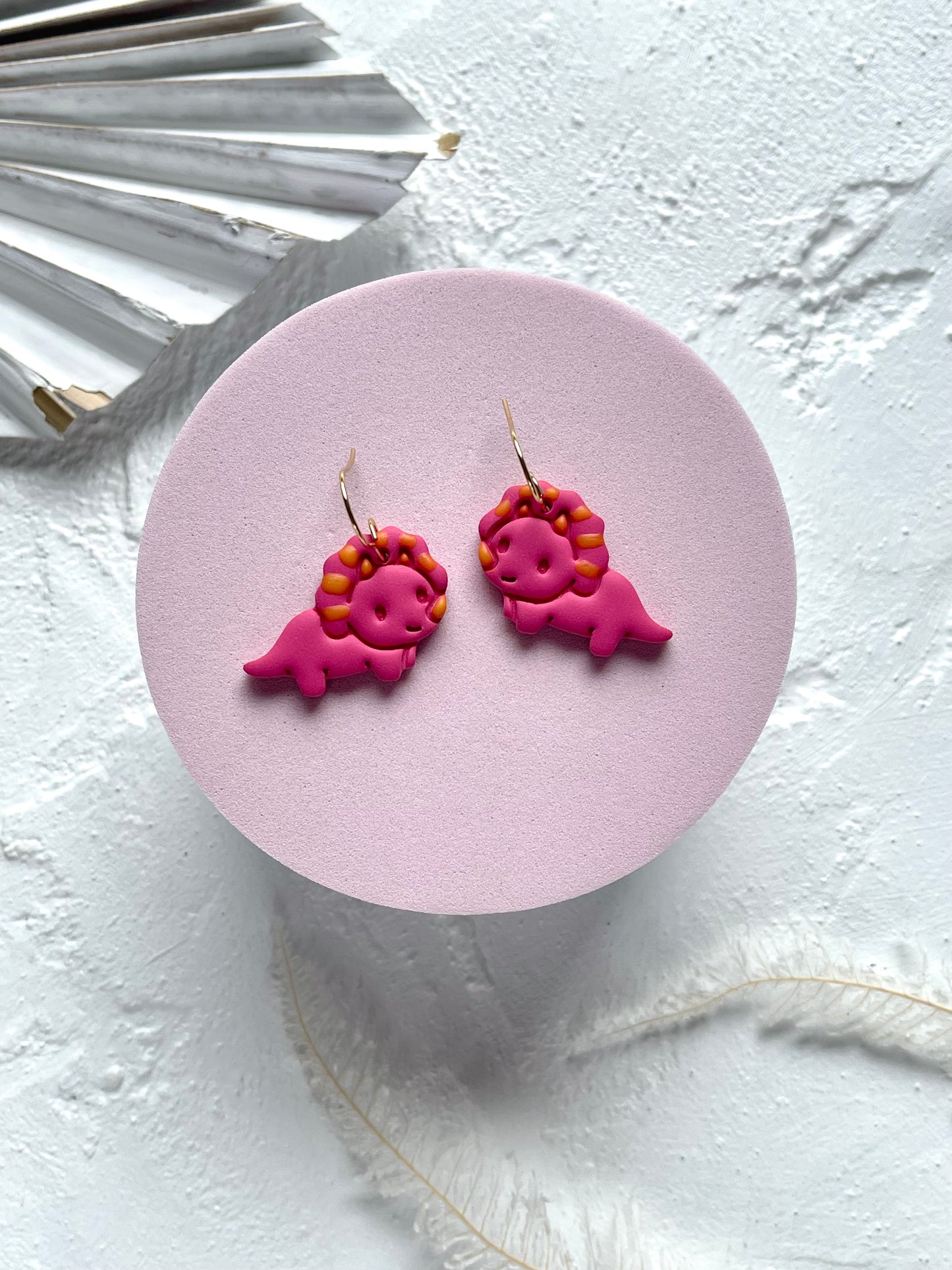 'Pink Dino' Dangle
