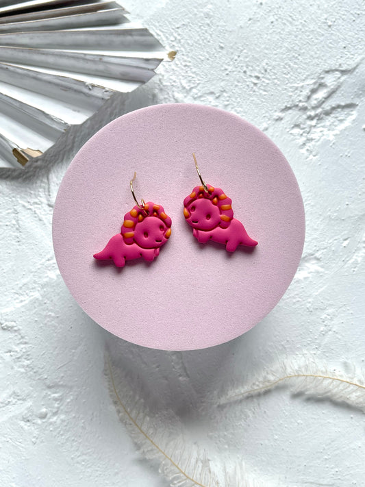 'Pink Dino' Dangle