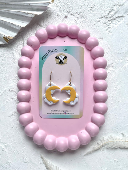 'Moon Cloud' Dangle
