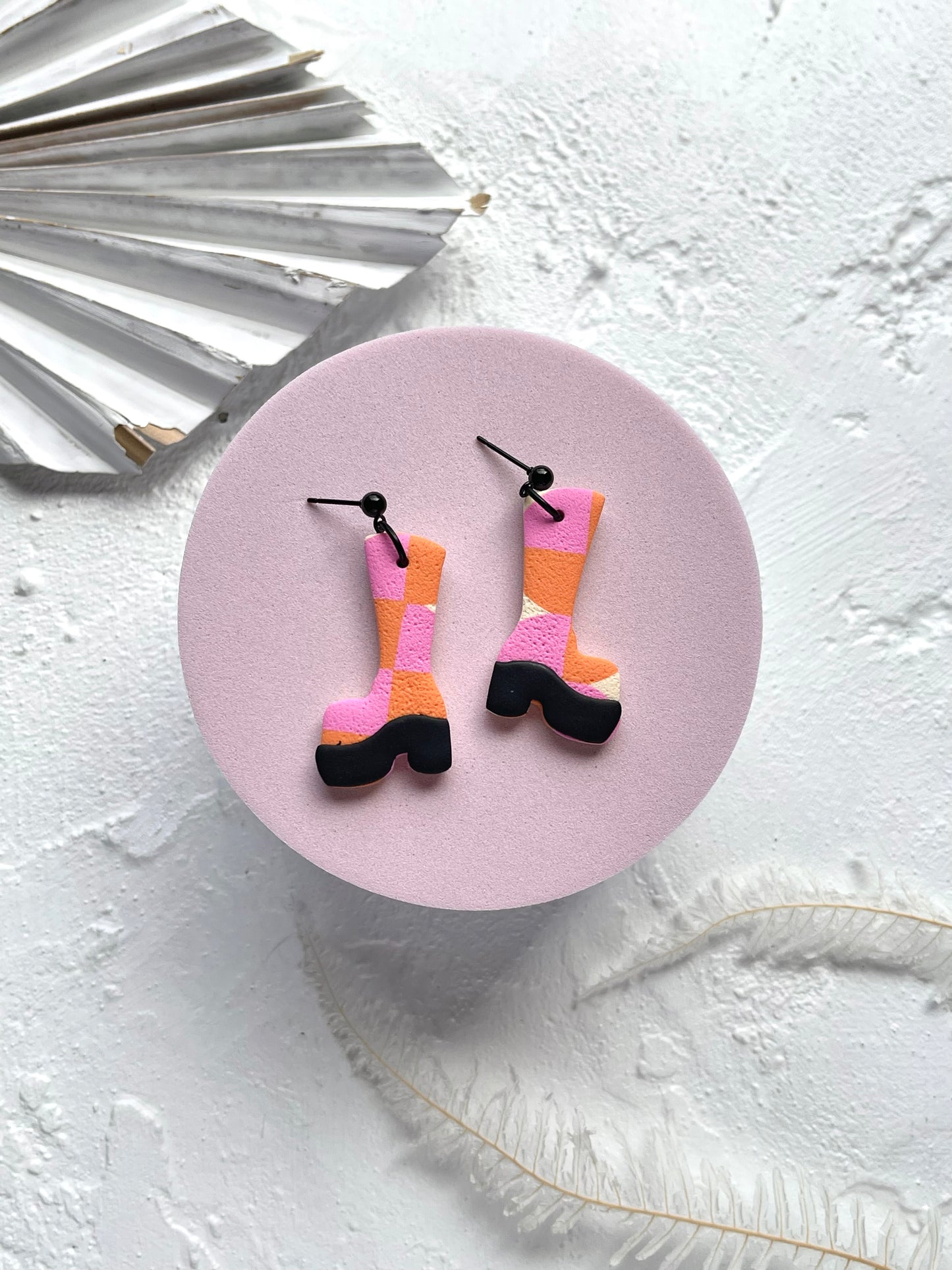 'Peach Glow' Boot Dangle